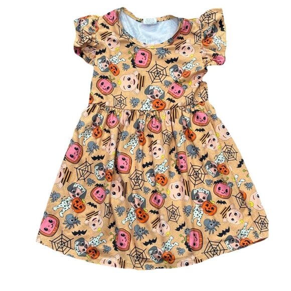 Kids Cocomelon Halloween Dress Super Soft Size 4t - Picture 1 of 2